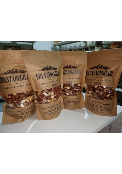 Osmaniye Yer Fıstığı İçi 4 Lü Paket 4 Kg Doğal, Taze, Yerli Üretim, Çok Al Az Öde -tuzlu