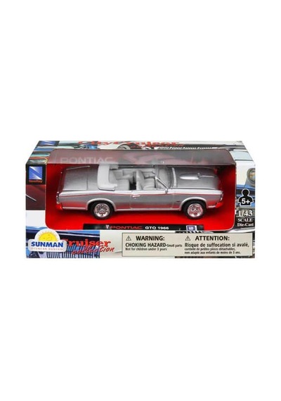 Sunman 1 43 Metal Model Araba Pontıac 1966