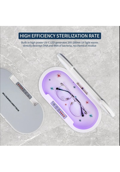 Omniax Akıllı Uv Dezenfeksiyon Kutusu Telefon Aksesuar Maske Takı Sterilizasyon Cihazı