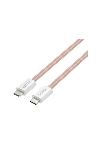 Unıtek Type-c Manyetik Hızlı Şarj Kablosu Beyaz C14141awh01-1m Ttkunı0001