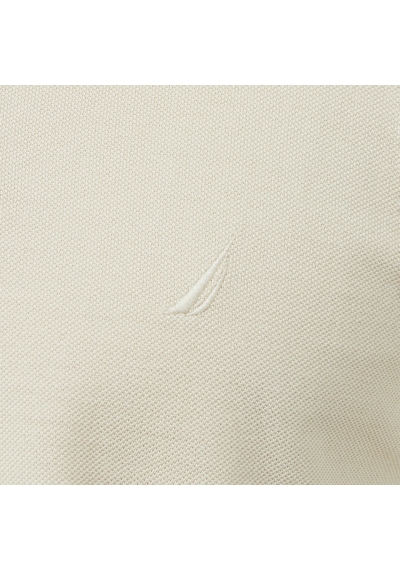 Nautica Erkek Bej Regular Fit Polo Yaka T-shirt Düz K65002t Bej