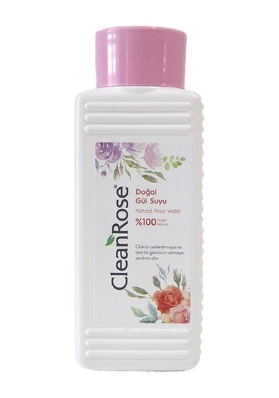 Clean Rose Doğal Gül Suyu Pet Şişe 400 ML