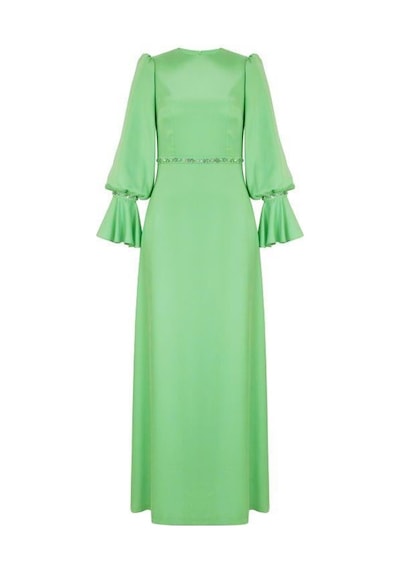 Senna Helena Dress Fıstık Yeşili Fıstık Yeşili