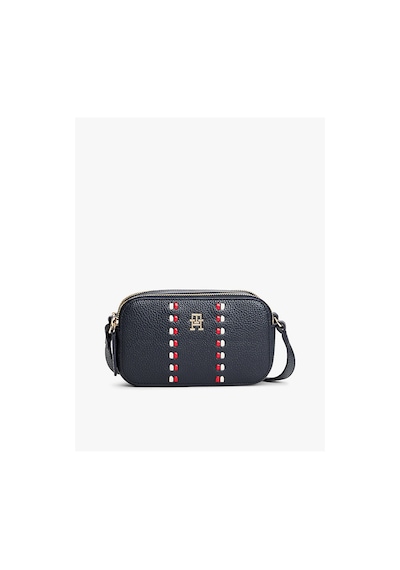 Tommy Hilfiger Kadın Çakıl Tanesi Süslemeli Fermuarlı Çapraz Askılı Lacivert Omuz Çantası Aw0aw18153-dw6-12896 Mavi Tommy Hilfiger Kadın Çakıl Tanesi Süslemeli Fermuarlı Çapraz Askılı Lacivert Omuz Çantası Aw0aw18153-dw6-12896 Mavi