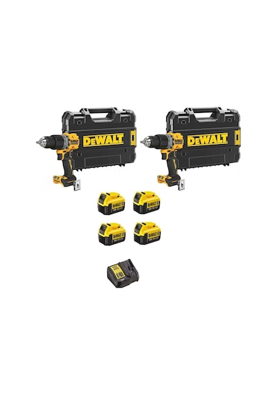 2 Adet Dcd805 Darbeli Vidalama+4x4ah Akü+1xdolum Cihazı - 568517924