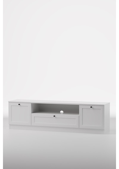 Terra Tv Ünitesi 160x46x35 Cm Beyaz - Modern Tasarım