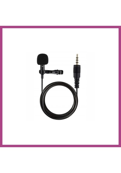 Gees Global 3.5mm Jak 1.5 Metre Double Mikrofon - Siyah Gbzs
