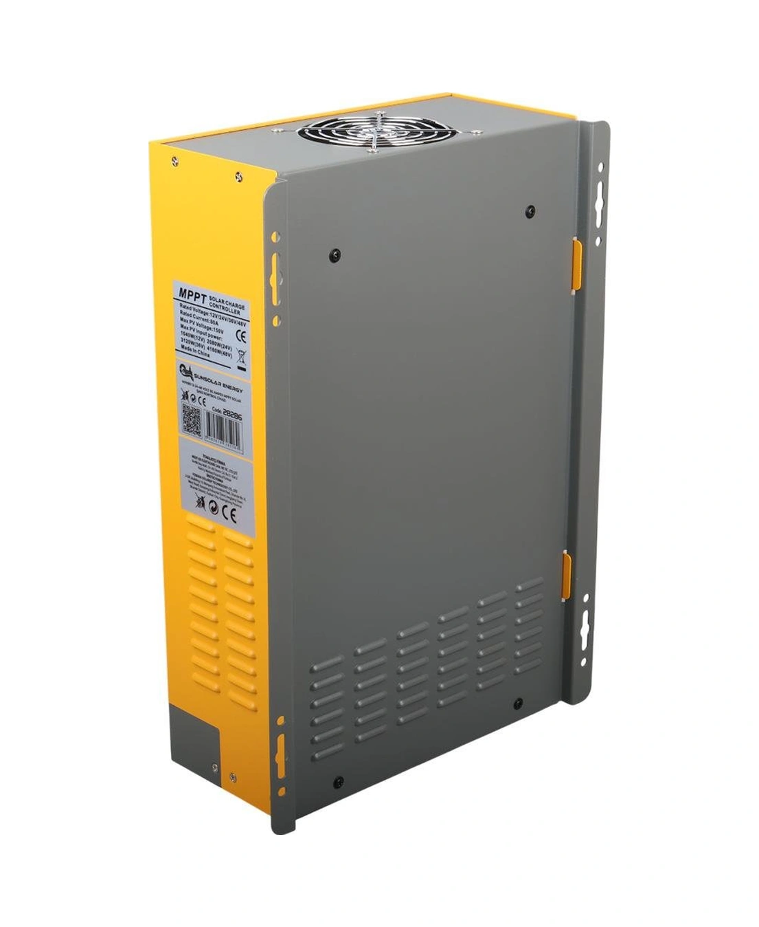 Sunsolar Mpk80 Mppt Solar Şarj Kontrol Cihazı 80a 12v 24v 36v 48v Otomatik 250v Maksimum Pv Lcd Ekranlı Rs485 Portlu