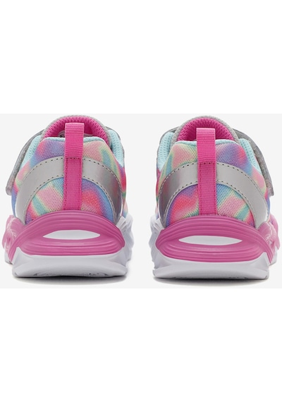 Skechers Twisty Glow - Sorbet Swirl Küçük Kız Çocuk Gri Spor Ayakkabı 303716n Smlt Gri