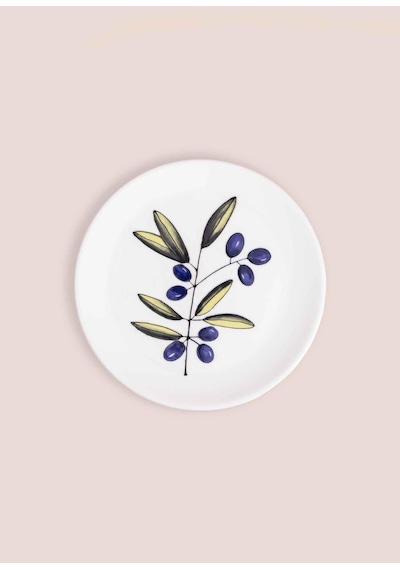 The Mia Olivos Pasta Tabağı 6lı Set 19 Cm Ovs0001 Beyaz