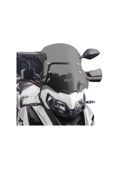 Gp Kompozit Benelli Trk 502 / 502x 2018-2023 Uyumlu Ön Cam Füme 41 Cm