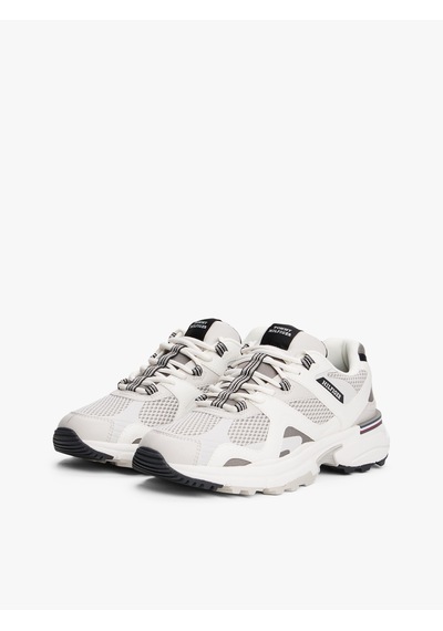 Tommy Hilfiger M Runner Tech Mıx Erkek Gri Spor Ayakkabı - Fm0fm05567 Gri
