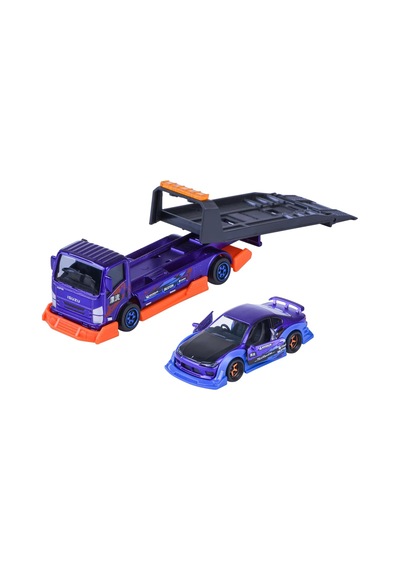 Majorette Jdm Legends Tuning Transporter Isuzu Npr + Nıssan Sılvı Çok Renkli