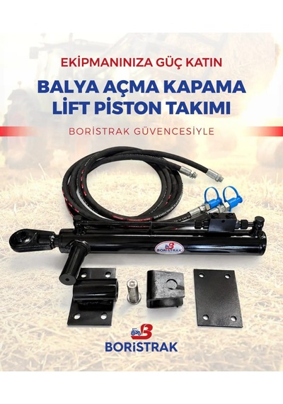 Balya Makinesi Açma Kapama Ok Lifti 66 Cm Mil Çapı 35mm