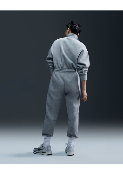 Nike Fz7626-063 Sportswear Phoenix Fleece Normal Belli Kadın Eşofman Altı - Gri