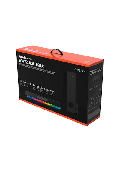Creative Sound Blaster Katana V2x Rgb -bluetooth 5.0 - 180 W