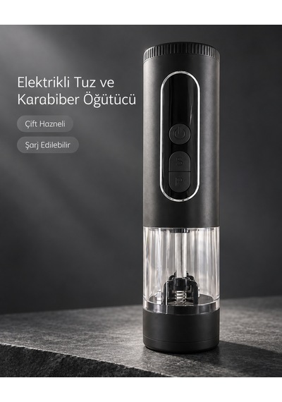 Lexroo Mutfak Ve Sofra Kullanımına Uygun Çift Hazneli Elektrikli Diğer