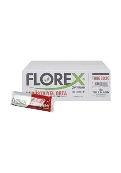 Florex Endüstriyel Orta Çöp Torbası 25 Rulo