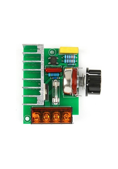 4000W 220V AC SCR Voltaj Regülatörü (Metal Kasasız)