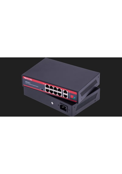 Ricon RSB82FEP-U 8 Port Power Over Ethernet Unmanaged Switch