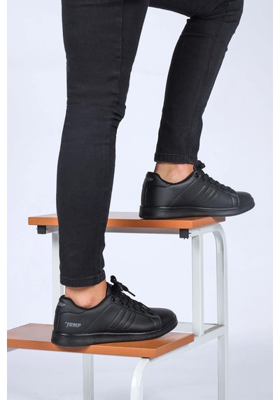 Jump 15306-15307 Siyah Unisex Spor Ayakkabı Siyah