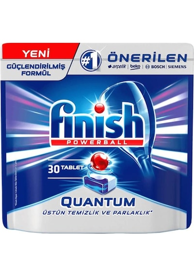 Finish Quantum Bulaşık Makinesi Deterjanı 30 Tablet Finish Quantum Bulaşık Makinesi Deterjanı 30 Tablet
