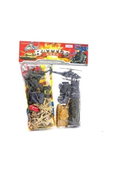 Çok Parçalı Mini Figürler Asker Seti 2254
