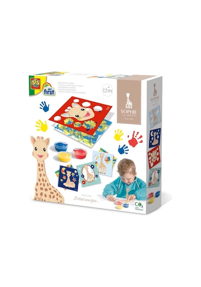 Ses Creative Sophie La Girafe - Parmak Boyası Kartları
