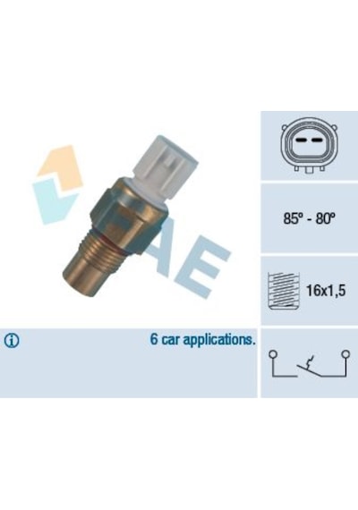 FAE 36485 HARARET MÜŞÜRÜ ACCENT 1.5 12V 1.5 16V 1.3 94-05