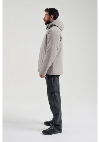 Exuma Skı Jacket Erkek Mont 2111054 Gri Siyah