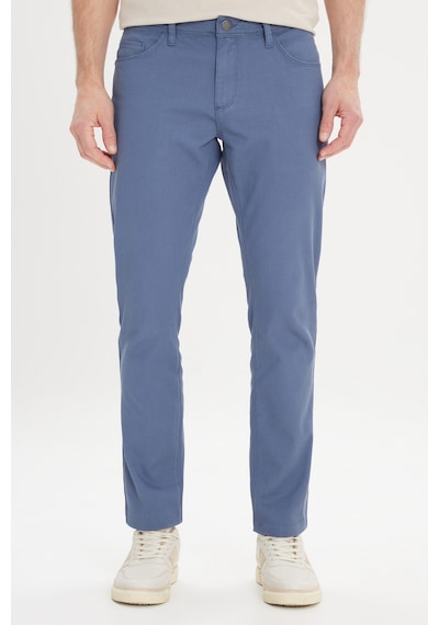 AC&Co / Altınyıldız Classics Erkek Petrol Slim Fit Dar Kesim 5 Cep Armürlü Esnek Pantolon Petrol AC&Co / Altınyıldız Classics Erkek Petrol Slim Fit Dar Kesim 5 Cep Armürlü Esnek Pantolon Petrol