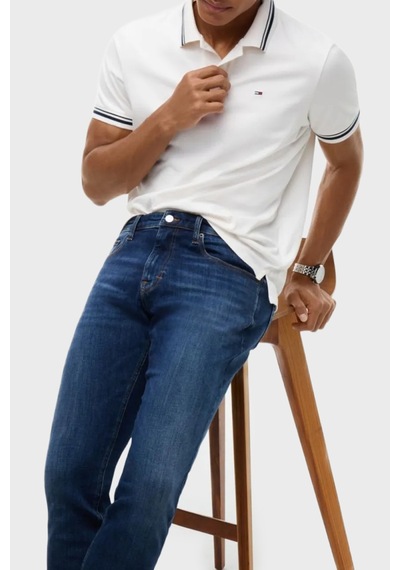 Tommy Jeans Pamuklu Slim Fit Normal Bel Dar Paça Jeans Erkek Kot Pantolon Dm0dm23479 1bk Mavi Tommy Jeans Pamuklu Slim Fit Normal Bel Dar Paça Jeans Erkek Kot Pantolon Dm0dm23479 1bk Mavi