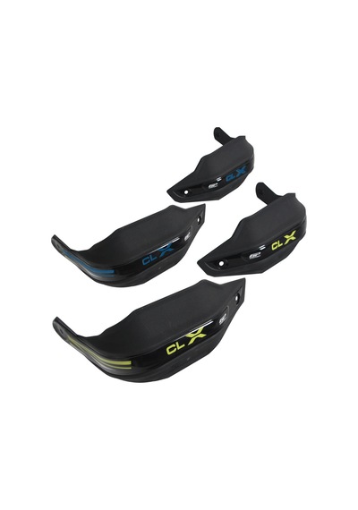GP Kompozit CF Moto 250 CL-X 2022-2024 Uyumlu Plastik Elcik Koruma Siyah
