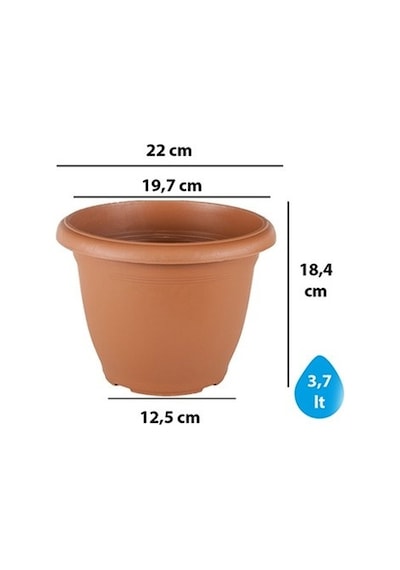 Serinova Villa Saksı Tabaksız 3.7 Lt No 5 26166256