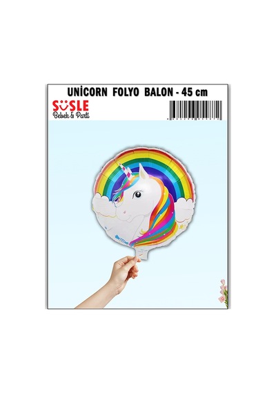 Unicorn Folyo Balon - 45Cm