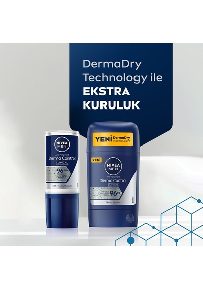 Lexroo Men Erkek Roll-on Deodorant Derma Control Clinical 50ml Ve Men Active Clean Erkek Duş Jeli Diğer