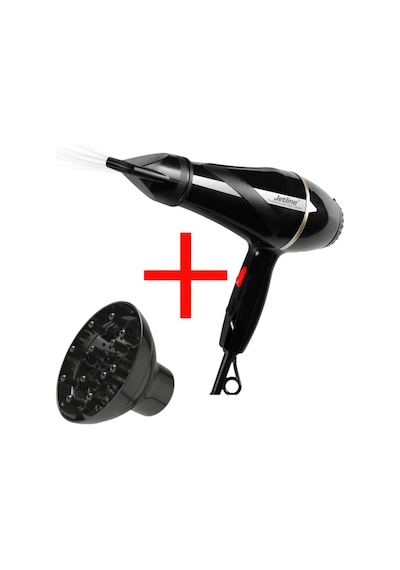 Jetline Jet-9001 Turbo 3500 Profesyonel Fön Makinesi + Vigo Başlık