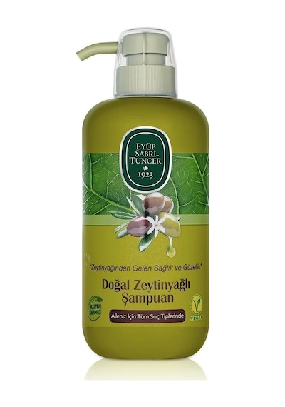 Eyüp Sabri Tuncer Doğal Zeytinyağlı Şampuan 5 x 600 ML