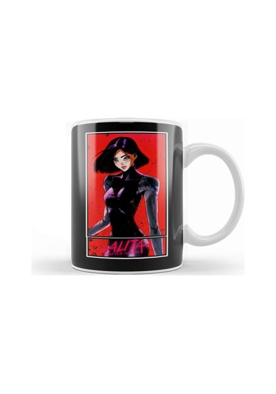 Alita Fanart Kupa Bardak Porselen Karışık