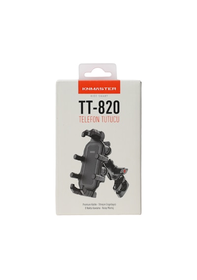 Knmaster Tt-820 Telefon Tutucu Siyah