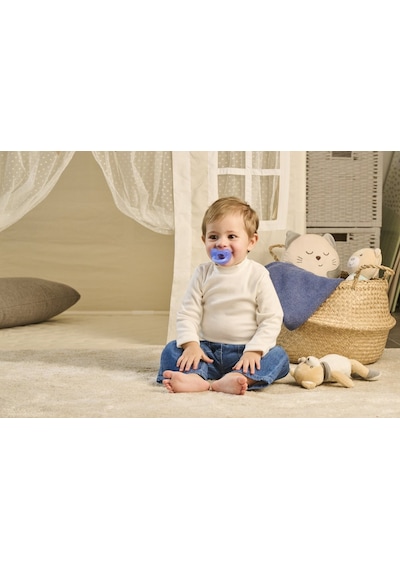 Chicco Physioforma Soft 2'li Silikon Emzik 6-16 Ay Erkek