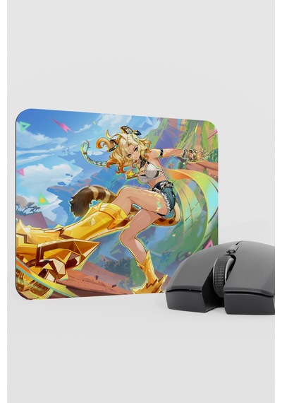 Xilonen Genshin Impact Anime Gacha V3 - 22x18 Gaming Mouse Pad Fare Altlığı