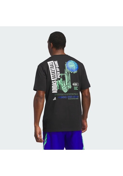 Black Adidas Erkek Basketbol T-shirt Sum Novelty T 1 Jı7107 Siyah