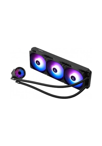 Segotep Bevere 360 Argb Siyah Sıvı İşlemci Soğutucusu Am5 Ve Lga1700 Uyumlu