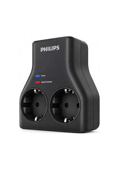 Philips Chp7022b/62 İkili Akım Korumalı Priz 1140j Aşırı Gerilim Koruma Yok