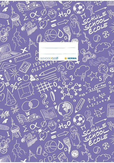 Herma Defter Kabı Schoolydoo A4 Mor