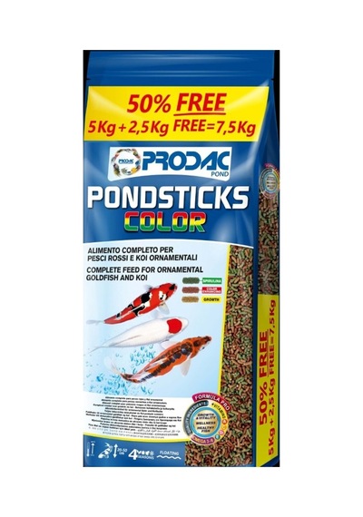 Prodac Pondsticks Color 7.5kg