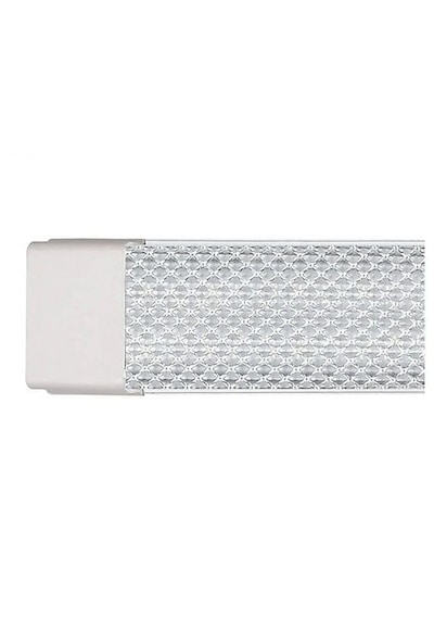 4 Adet 100 Watt 120 Cm Kristal Beyaz Led Bant Armatür Beyaz Işık Beyaz