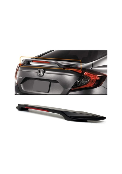 HONDA CİVİC 2016.2019 FC5 SEDAN PLASTİK BOYASIZ AYAKLI SPOYLER