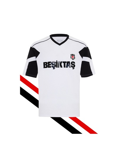 Beşiktaş Unısex T-shırt Beyaz